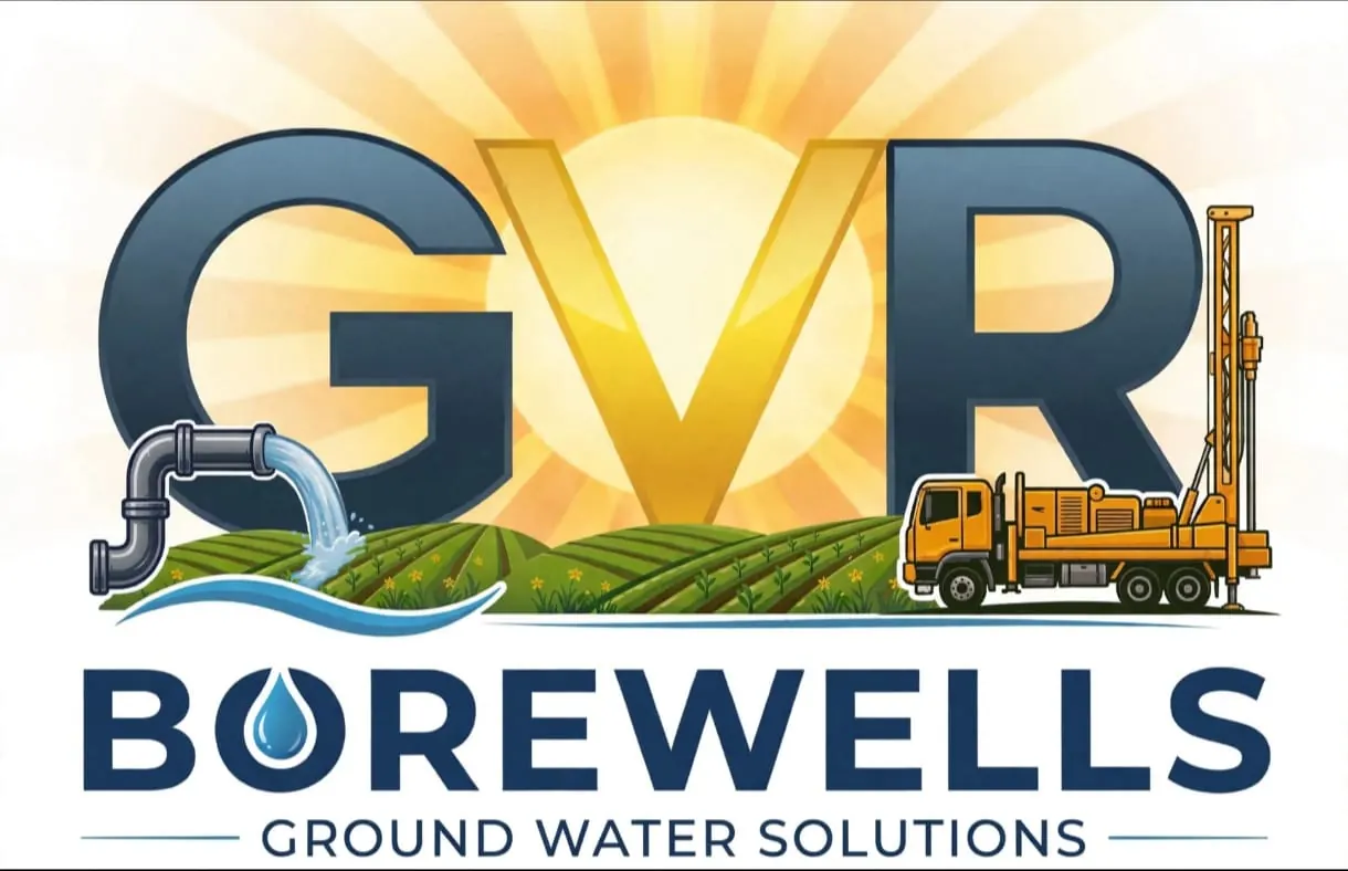 GVR Borewells: Ground Water Solutions logo